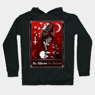As Above So Below Tarot Hoodie