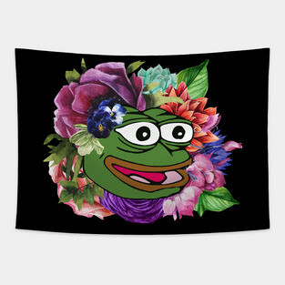 Floral Pepe Tapestry