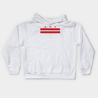 Washington, D.C. Flag Kids Hoodie