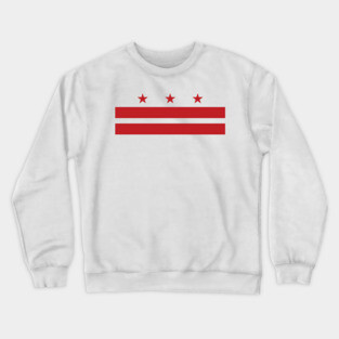Washington, D.C. Flag Crewneck Sweatshirt