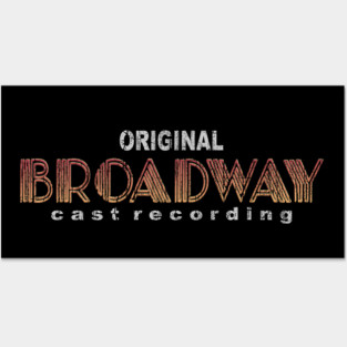 Original Broadway Cast Recording Posters and Art