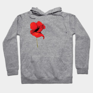 Red Poppy Hoodie