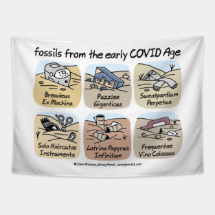 Fossils from the early COVID Age Tapestry