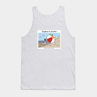 Sisyphus on vacation Tank Top