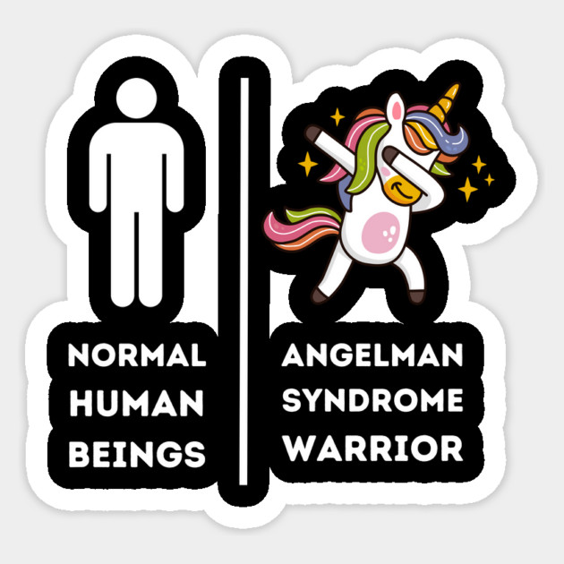 Angelman syndrome disorder Sticker by The WYLD Tribe