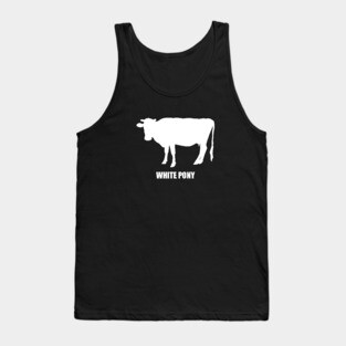 White Pony Tank Top