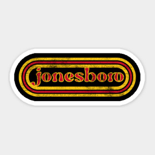 Vintage Jonesboro Sticker