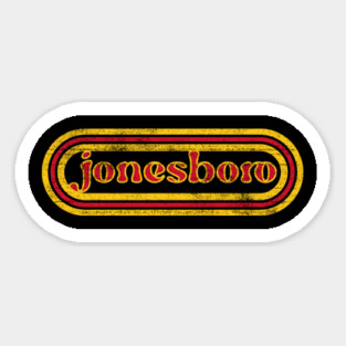 Vintage Jonesboro Magnet