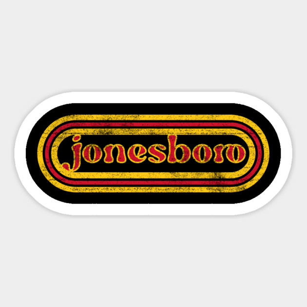 Vintage Jonesboro Magnet by rt-shirts