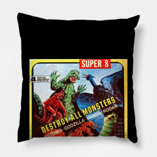 Destroy All Monsters Pillow