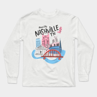 Definitely a Nashville Party Long Sleeve T-Shirt