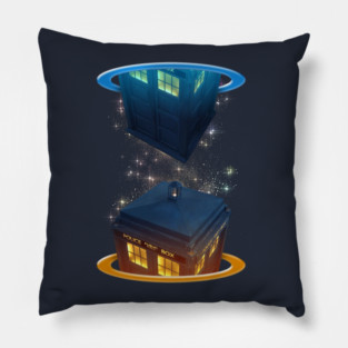 Tardis Portal Pillow