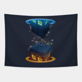 Tardis Portal Tapestry