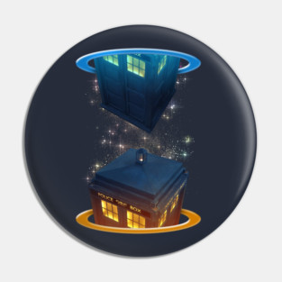 Tardis Portal Pin