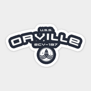 U.S.S. Orville Sticker