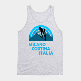 Milano, Cortina, Italia Tank Top