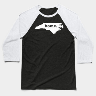 North Carolina Home Baseball T-Shirt
