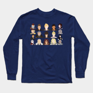 Final Fantasy XV characters Long Sleeve T-Shirt
