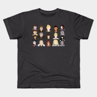 Final Fantasy XV characters Kids T-Shirt