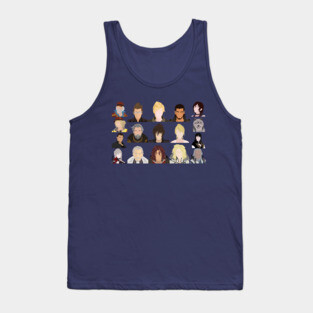 Final Fantasy XV characters Tank Top