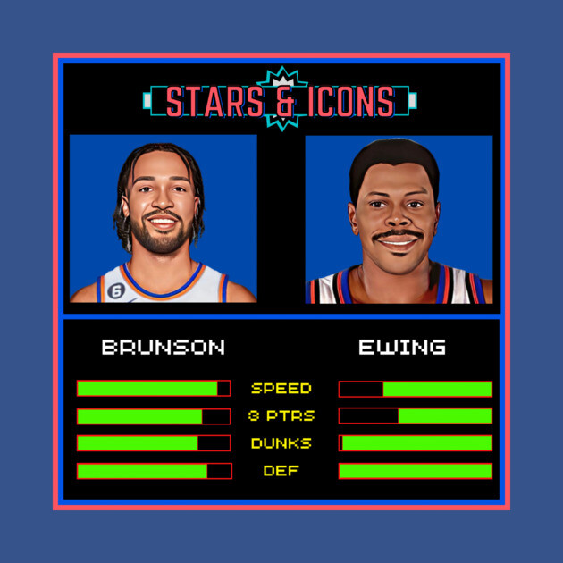 Brunson & Ewing - NBA Jam “Stars & Icons” Edition - Patrick