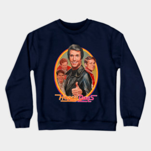 the Fonz and gang Crewneck Sweatshirt
