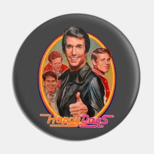 the Fonz and gang Pin