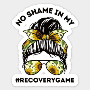 No Shame in My Recovery Game Sticker