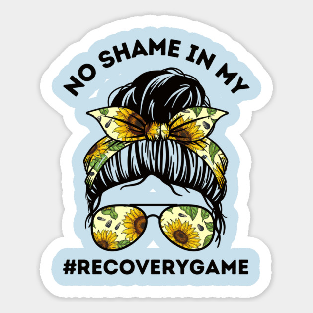No Shame in My Recovery Game Magnet by The WYLD Tribe