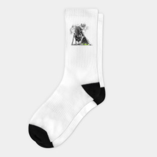 Turtles Behind the Wall Socks