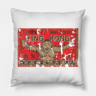 King Kong Matches - Vintage Pillow