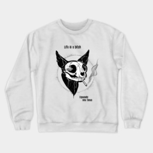 Far From Purr-fect Crewneck Sweatshirt