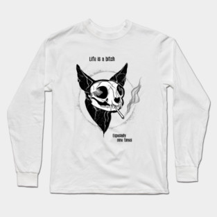 Far From Purr-fect Long Sleeve T-Shirt
