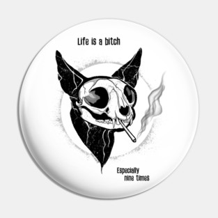 Far From Purr-fect Pin