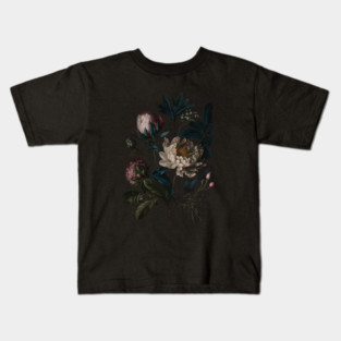 Victorian Roses Still Life Kids T-Shirt
