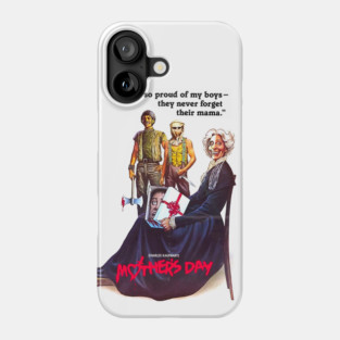 Mother's Day 1980 Poster Phone Case