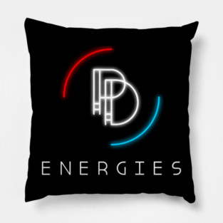 PD Energies America Neon T-Shirt Pillow