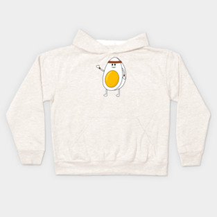 Workout Egg Kids Hoodie