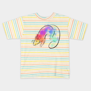 Rainbow Rat Kids T-Shirt