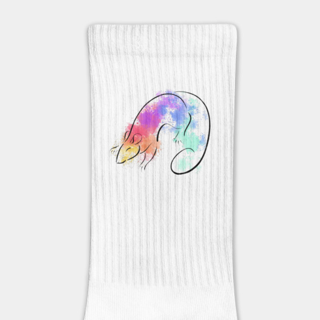 Rainbow Rat by DeguArts