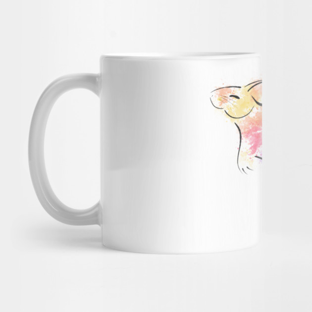 Rainbow Chinchilla by DeguArts