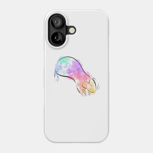 Rainbow Guinea Pig Phone Case by DeguArts