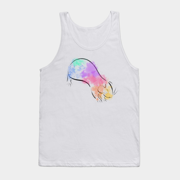 Rainbow Guinea Pig Tank Top by DeguArts