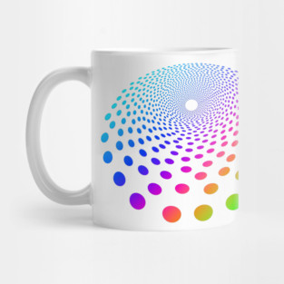 Circled Optical Illusion - #1 Mug
