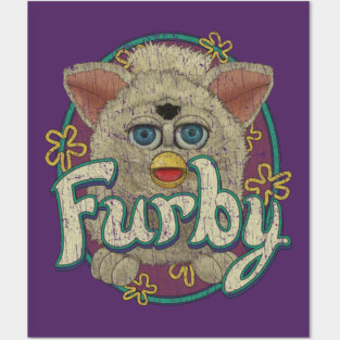 Snowball Furby 1998 Posters and Art