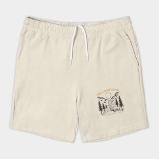 Yellowstone National Park Shorts