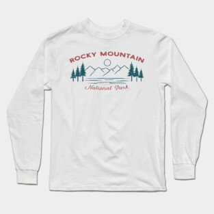Rocky Mountain National Park Long Sleeve T-Shirt