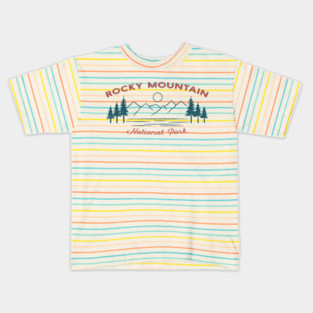Rocky Mountain National Park Kids T-Shirt