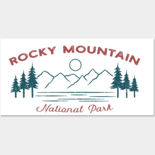 Rocky Mountain National Park Posters and Art
