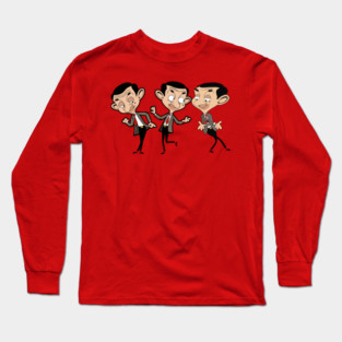 Mr Bean Moves Long Sleeve T-Shirt